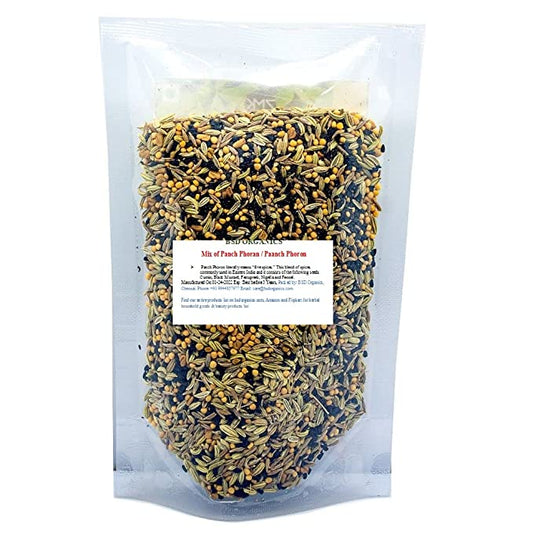 BSD Organics Mix of Panch Phoran / Paanch Phoron (100 Gram / 3.5 Ounce)