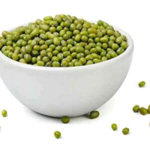 BSD Organics Daily NeedZ Spilt With Out Skin Green gram / Mung Beans / pacha pairu (500 Gram / 1.1 Pound)