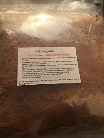 BSD Organics Finger Root/Sithirathai Powder - 250